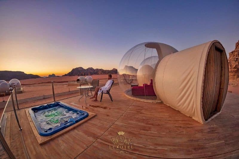 WADI RUM BUBBLE LUXOTEL